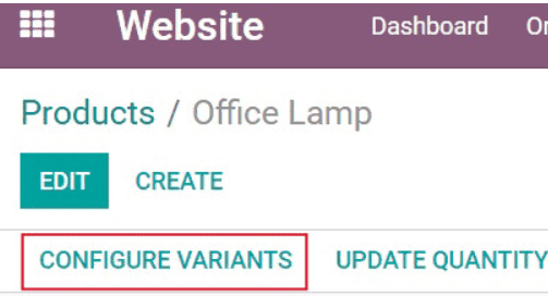 ecommerce product variants configure variants